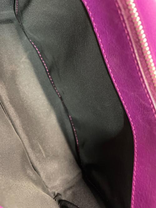 TOD'S（トッズ）TOD'S (トッズ) チェーンショルダーバッグ パープルの古着・服飾アイテム