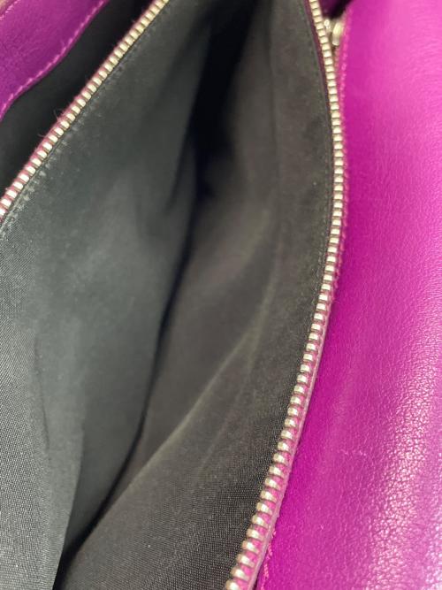 TOD'S（トッズ）TOD'S (トッズ) チェーンショルダーバッグ パープルの古着・服飾アイテム