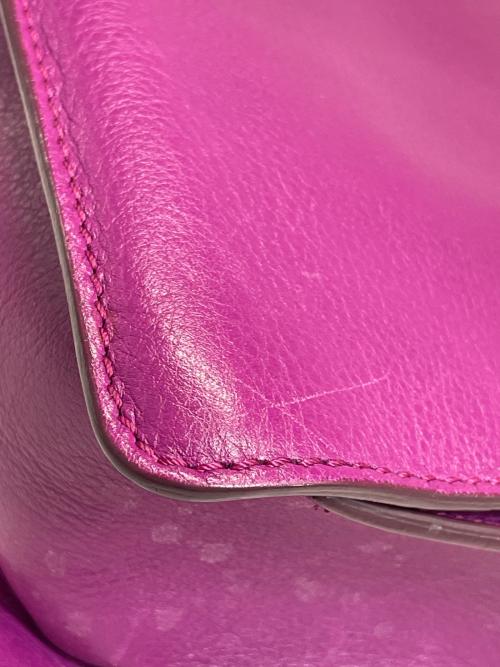 TOD'S（トッズ）TOD'S (トッズ) チェーンショルダーバッグ パープルの古着・服飾アイテム