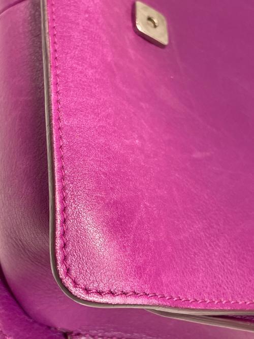 TOD'S（トッズ）TOD'S (トッズ) チェーンショルダーバッグ パープルの古着・服飾アイテム