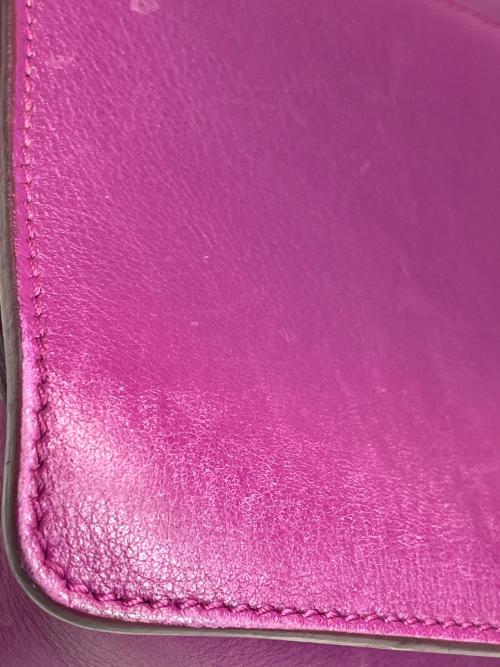 TOD'S（トッズ）TOD'S (トッズ) チェーンショルダーバッグ パープルの古着・服飾アイテム