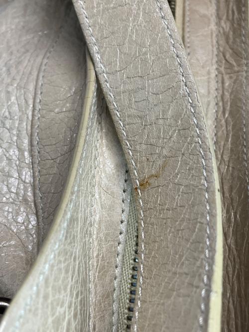BALENCIAGA（バレンシアガ）BALENCIAGA (バレンシアガ) 2WAYバッグ ベージュの古着・服飾アイテム