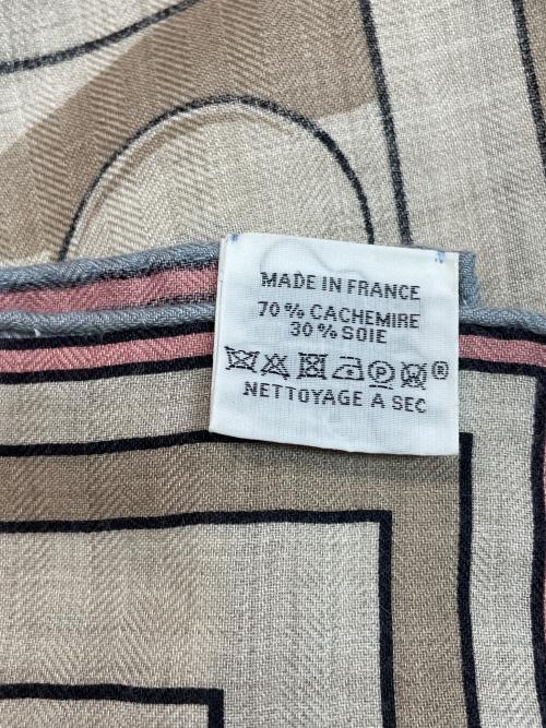 HERMES（エルメス）HERMES (エルメス) カレ140 ナチュラルの古着・服飾アイテム