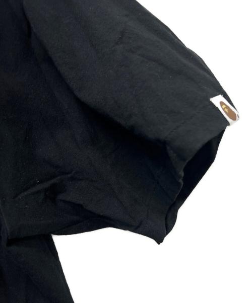 A BATHING APE（アベイシングエイプ）A BATHING APE (アベイシングエイプ) 半袖カットソー ブラック サイズ:2XLの古着・服飾アイテム