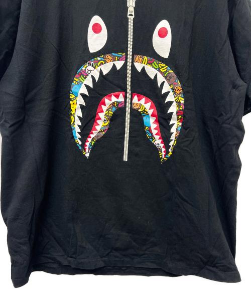 A BATHING APE（アベイシングエイプ）A BATHING APE (アベイシングエイプ) 半袖カットソー ブラック サイズ:2XLの古着・服飾アイテム