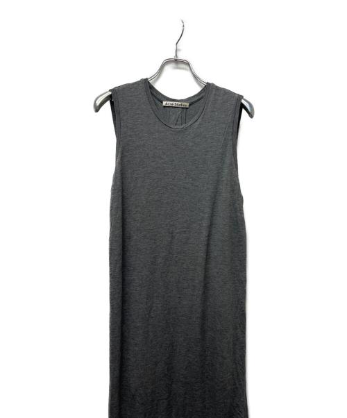 Acne studios（アクネ ストゥディオズ）Acne studios (アクネ ストゥディオズ) ORMANDA TENCEL グレー サイズ:Mの古着・服飾アイテム