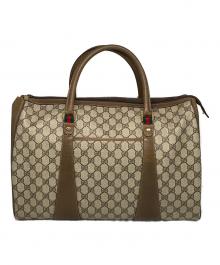 GUCCI（グッチ）の古着「ボストンバッグ」｜ベージュ