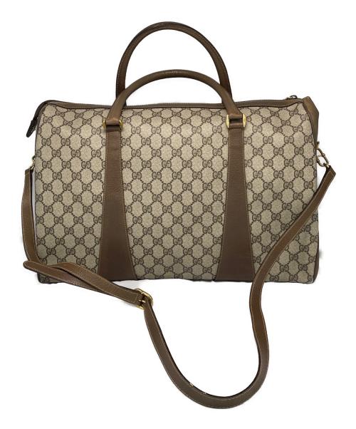 GUCCI（グッチ）GUCCI (グッチ) ボストンバッグ ベージュの古着・服飾アイテム