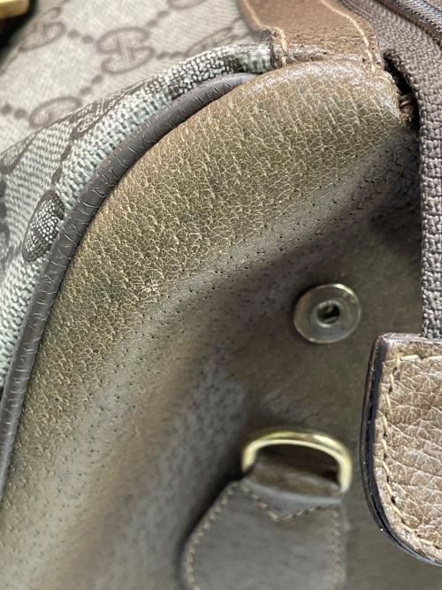 GUCCI（グッチ）GUCCI (グッチ) ボストンバッグ ベージュの古着・服飾アイテム