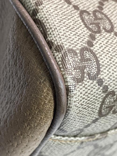 GUCCI（グッチ）GUCCI (グッチ) ボストンバッグ ベージュの古着・服飾アイテム