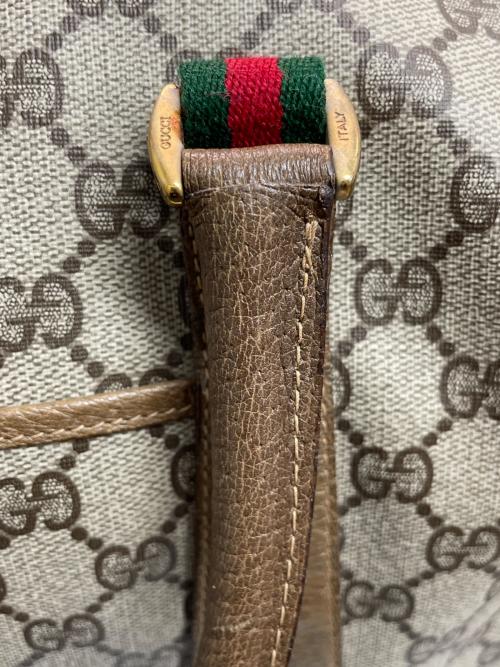 GUCCI（グッチ）GUCCI (グッチ) ボストンバッグ ベージュの古着・服飾アイテム