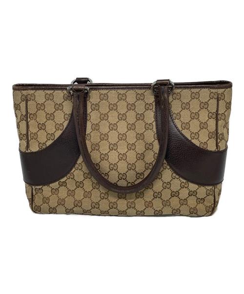 GUCCI（グッチ）GUCCI (グッチ) トートバッグ ベージュの古着・服飾アイテム