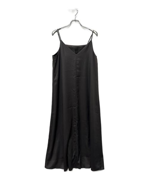 Noble（ノーブル）Noble (ノーブル) ヴィンテージツイルコンフォータブルキャミワンピース ブラウン サイズ:FREEの古着・服飾アイテム