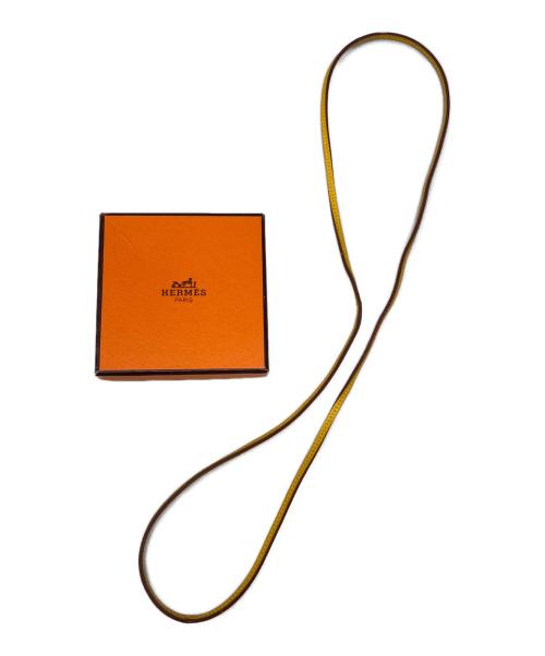HERMES（エルメス）HERMES (エルメス) ネックレス イエロー サイズ:-の古着・服飾アイテム