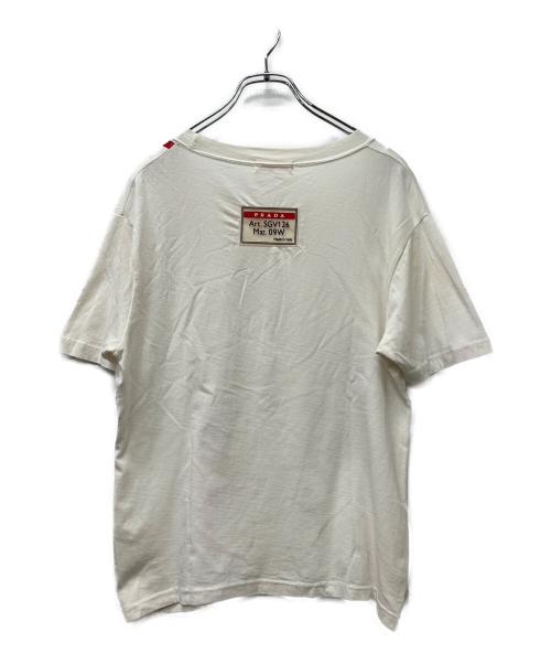 PRADA（プラダ）PRADA (プラダ) 半袖カットソー ホワイト サイズ:不明の古着・服飾アイテム