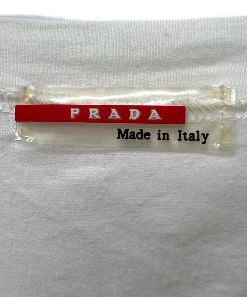 PRADA（プラダ）PRADA (プラダ) 半袖カットソー ホワイト サイズ:不明の古着・服飾アイテム