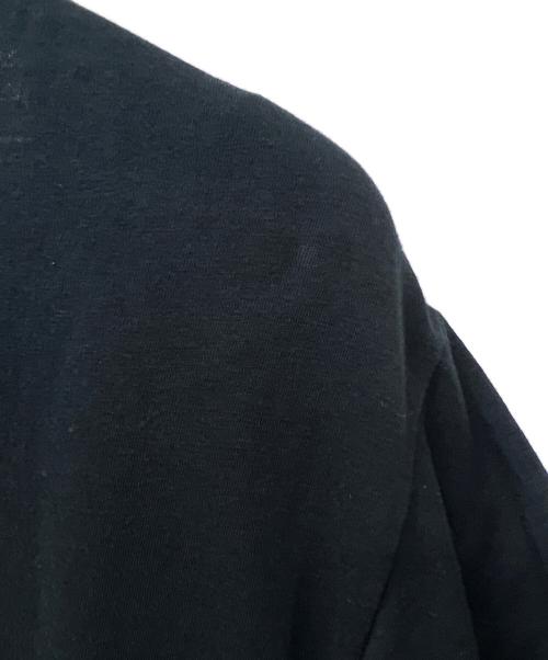 PRADA（プラダ）PRADA (プラダ) 切替メッシュTシャツ ブラック×レッド サイズ:不明の古着・服飾アイテム