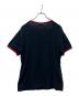 PRADA (プラダ) 切替メッシュTシャツ ブラック×レッド サイズ:不明：10000円
