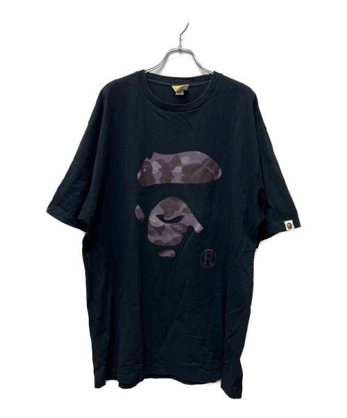 A BATHING APE（アベイシングエイプ）A BATHING APE (アベイシングエイプ) 半袖カットソー ブラック サイズ:3XLの古着・服飾アイテム