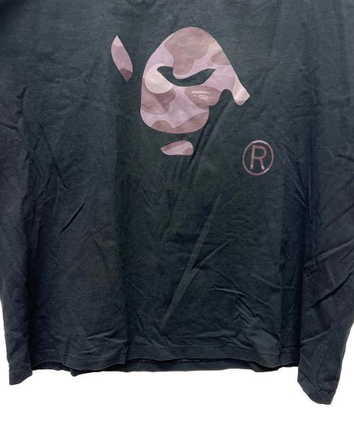 A BATHING APE（アベイシングエイプ）A BATHING APE (アベイシングエイプ) 半袖カットソー ブラック サイズ:3XLの古着・服飾アイテム