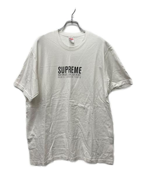 SUPREME（シュプリーム）SUPREME (シュプリーム) Paris Tee ホワイト サイズ:Ｌの古着・服飾アイテム