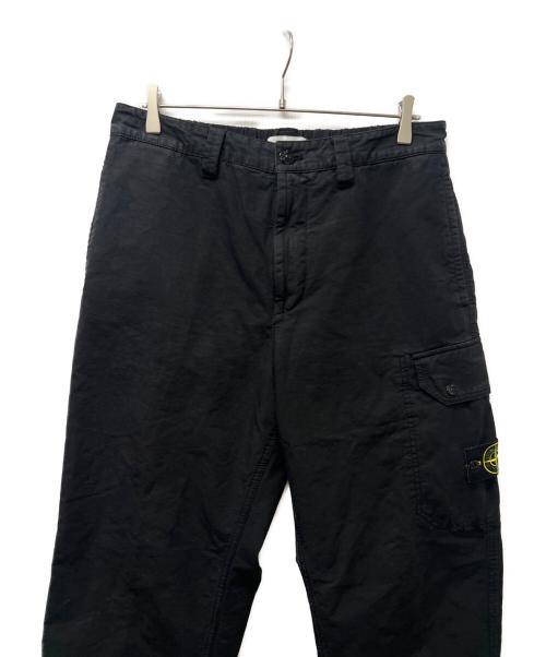 STONE ISLAND（ストーンアイランド）STONE ISLAND (ストーンアイランド) ジョガーパンツ ブラック サイズ:３２の古着・服飾アイテム