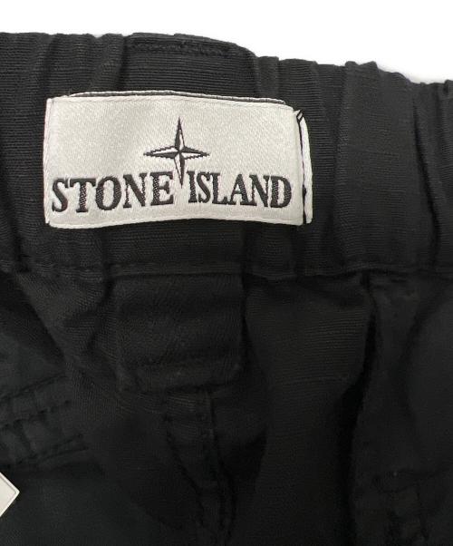 STONE ISLAND（ストーンアイランド）STONE ISLAND (ストーンアイランド) ジョガーパンツ ブラック サイズ:３２の古着・服飾アイテム