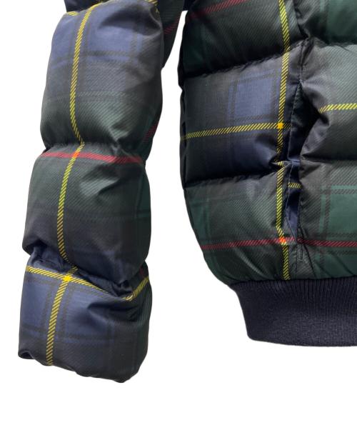 POLO RALPH LAUREN（ポロ・ラルフローレン）POLO RALPH LAUREN (ポロ・ラルフローレン) ダウンジャケット グリーン×ネイビー サイズ:１２０の古着・服飾アイテム