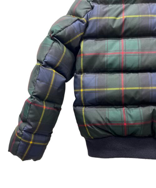 POLO RALPH LAUREN（ポロ・ラルフローレン）POLO RALPH LAUREN (ポロ・ラルフローレン) ダウンジャケット グリーン×ネイビー サイズ:１２０の古着・服飾アイテム