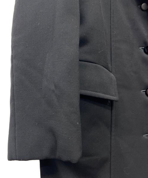 Salvatore Ferragamo（サルヴァトーレ フェラガモ）Salvatore Ferragamo (サルヴァトーレ フェラガモ) ファー襟コート ブラック サイズ:40の古着・服飾アイテム