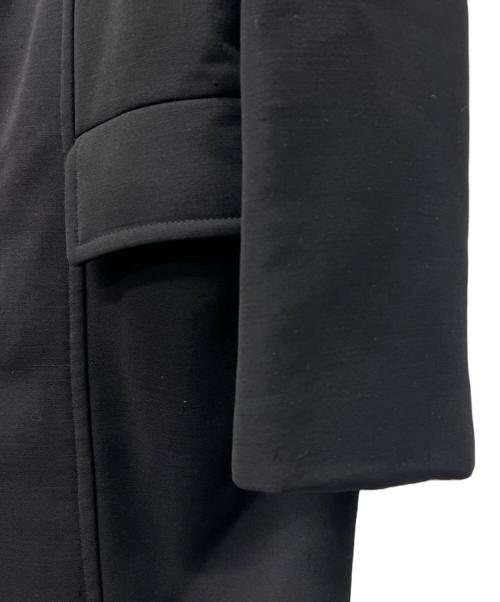 Salvatore Ferragamo（サルヴァトーレ フェラガモ）Salvatore Ferragamo (サルヴァトーレ フェラガモ) ファー襟コート ブラック サイズ:40の古着・服飾アイテム