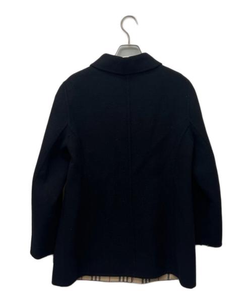 BURBERRY LONDON（バーバリーロンドン）BURBERRY LONDON (バーバリーロンドン) ウールコート ブラック サイズ:１３の古着・服飾アイテム