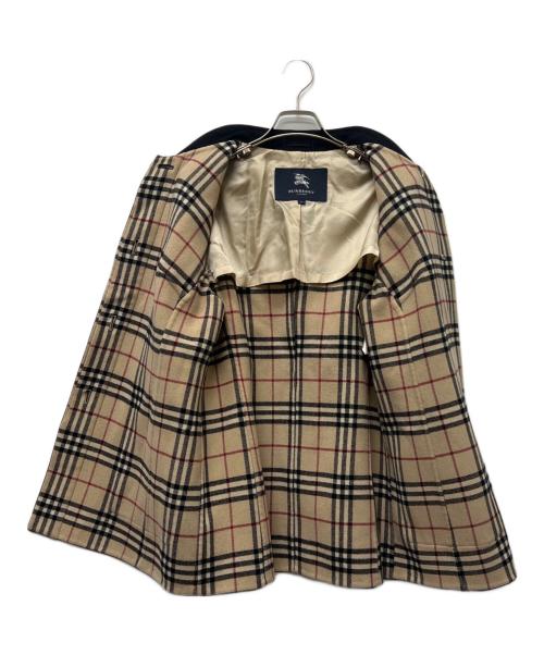 BURBERRY LONDON（バーバリーロンドン）BURBERRY LONDON (バーバリーロンドン) ウールコート ブラック サイズ:１３の古着・服飾アイテム