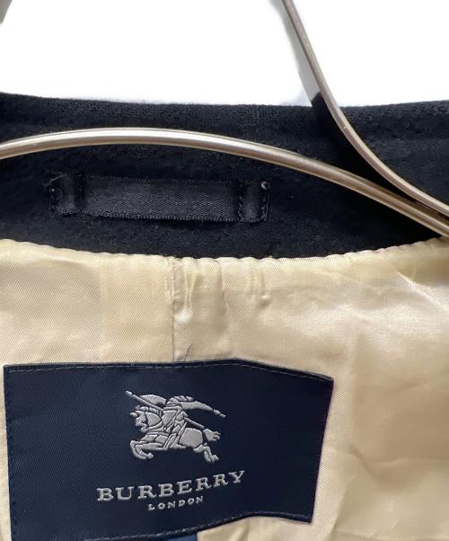 BURBERRY LONDON（バーバリーロンドン）BURBERRY LONDON (バーバリーロンドン) ウールコート ブラック サイズ:１３の古着・服飾アイテム