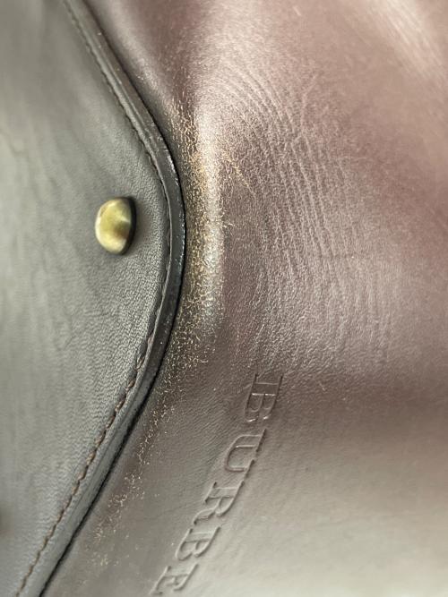 BURBERRY（バーバリー）BURBERRY (バーバリー) バッグ ベージュ×ブラウンの古着・服飾アイテム