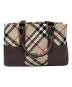 BURBERRY (バーバリー) バッグ ベージュ×ブラウン：18000円