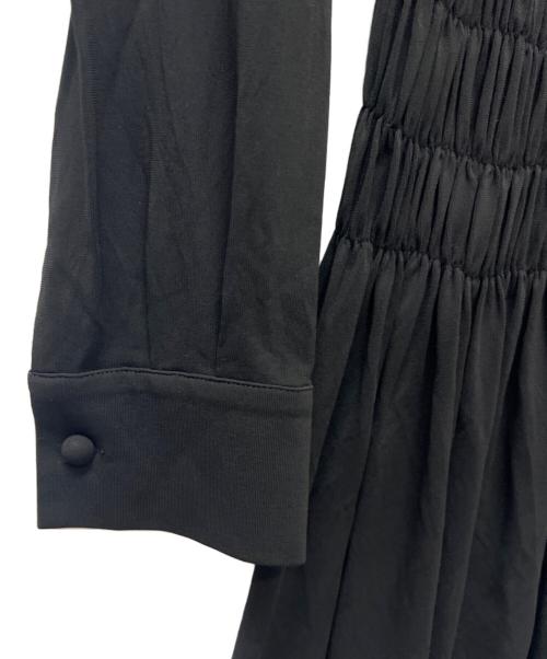 RED VALENTINO（レッドヴァレンティノ）RED VALENTINO (レッドヴァレンティノ) 長袖ワンピース ブラック サイズ:ＸＳの古着・服飾アイテム