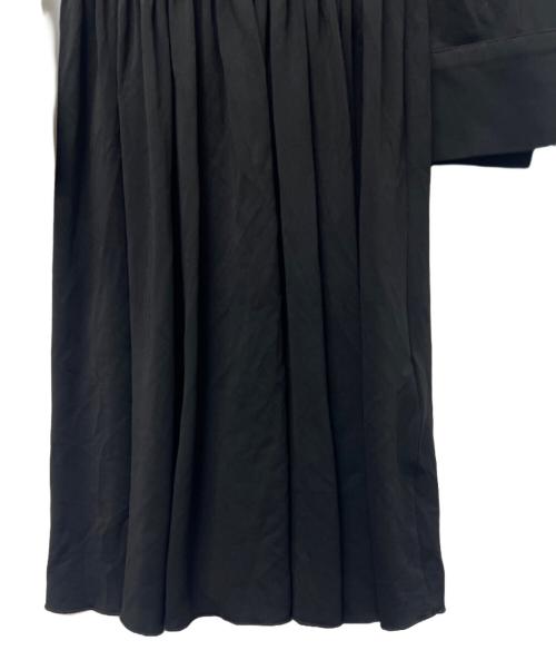 RED VALENTINO（レッドヴァレンティノ）RED VALENTINO (レッドヴァレンティノ) 長袖ワンピース ブラック サイズ:ＸＳの古着・服飾アイテム