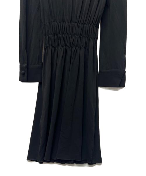 RED VALENTINO（レッドヴァレンティノ）RED VALENTINO (レッドヴァレンティノ) 長袖ワンピース ブラック サイズ:ＸＳの古着・服飾アイテム