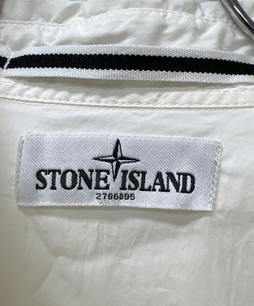 STONE ISLAND（ストーンアイランド）STONE ISLAND (ストーンアイランド) 長袖シャツ ホワイト サイズ:Mの古着・服飾アイテム