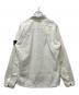STONE ISLAND (ストーンアイランド) 長袖シャツ ホワイト サイズ:M：15000円