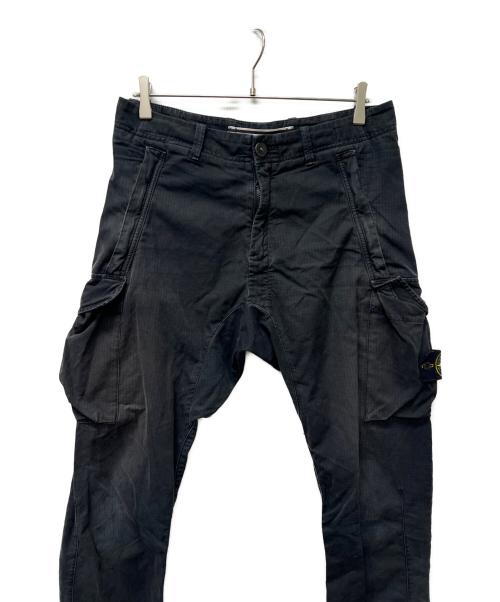 STONE ISLAND（ストーンアイランド）STONE ISLAND (ストーンアイランド) カーゴパンツ ブラック サイズ:２９の古着・服飾アイテム