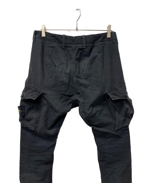 STONE ISLAND（ストーンアイランド）STONE ISLAND (ストーンアイランド) カーゴパンツ ブラック サイズ:２９の古着・服飾アイテム