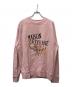 maison kitsune（メゾンキツネ）の古着「スウェット」｜ピンク