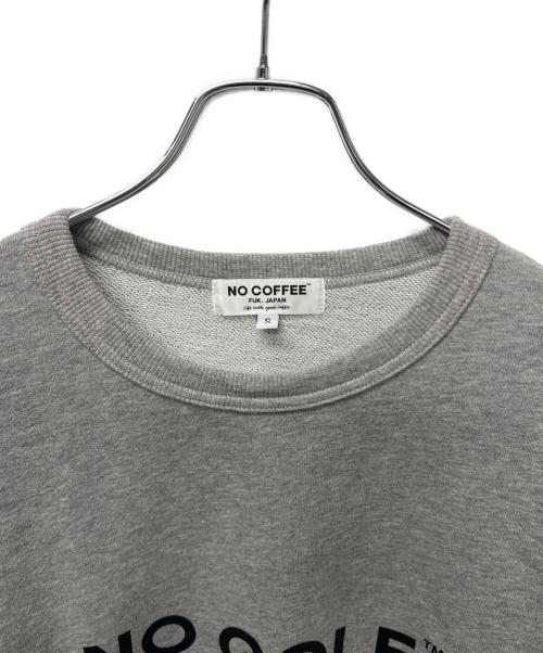 NO COFFEE（ノーコーヒー）NO COFFEE (ノーコーヒー) スウェット グレー サイズ:Ｓの古着・服飾アイテム