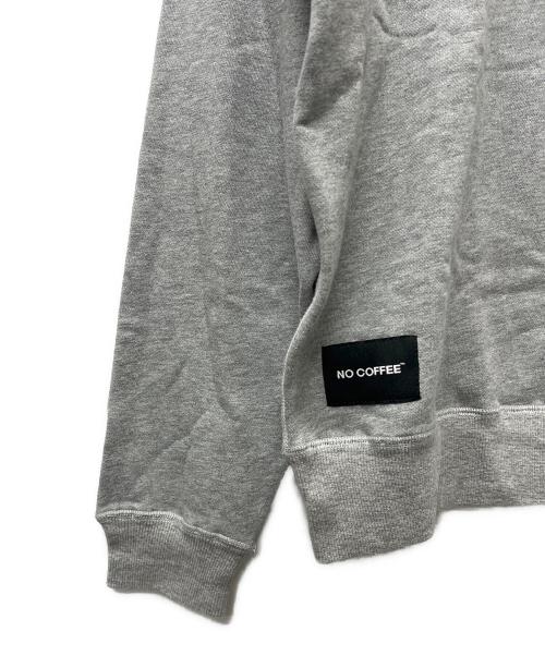 NO COFFEE（ノーコーヒー）NO COFFEE (ノーコーヒー) スウェット グレー サイズ:Ｓの古着・服飾アイテム