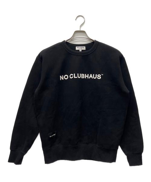 NO COFFEE（ノーコーヒー）NO COFFEE (ノーコーヒー) スウェット ブラック サイズ:Ｍの古着・服飾アイテム