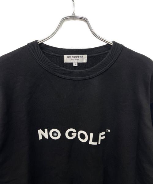 NO COFFEE（ノーコーヒー）NO COFFEE (ノーコーヒー) スウェット ブラック サイズ:Mの古着・服飾アイテム
