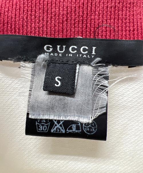 GUCCI（グッチ）GUCCI (グッチ) ポロシャツ グレー サイズ:Ｓの古着・服飾アイテム