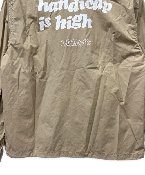 clubhaus（クラブハウス）clubhaus (クラブハウス) ナイロンジャケット ベージュ サイズ:３の古着・服飾アイテム